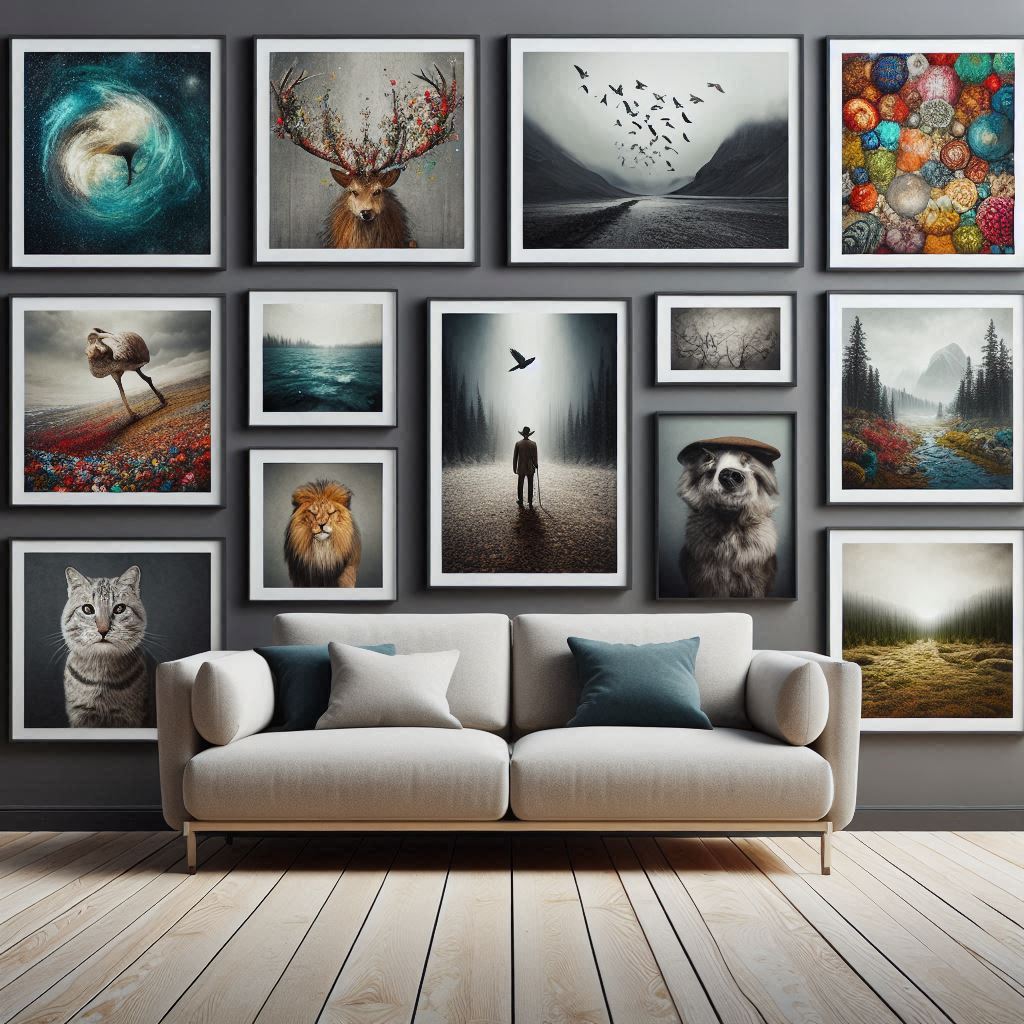 Portraits of different dimensions